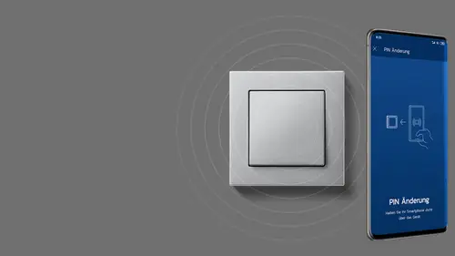 Gebruik de EnOcean Tool app om de draadloze wandzenders in te stellen.