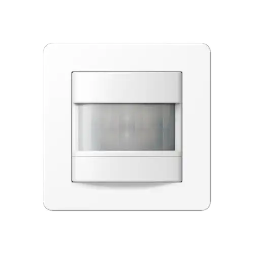 Bewegungsmelder im Programm A FLOW in Schneeweiß matt