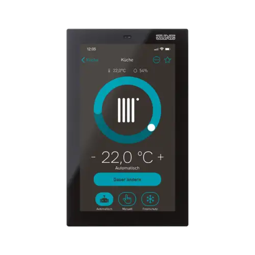 Smart Control 5 mit Screenansicht eNet, Heizung