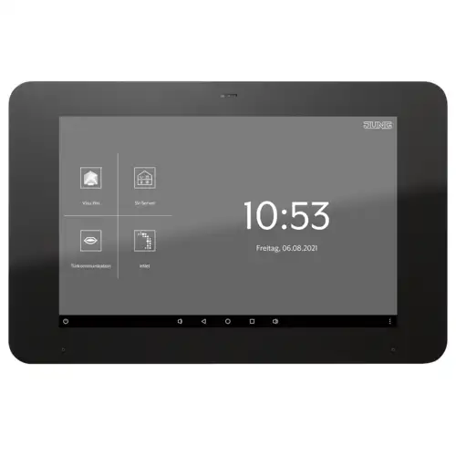 KNX Smart Control 8 Touchdisplay, Screenansicht