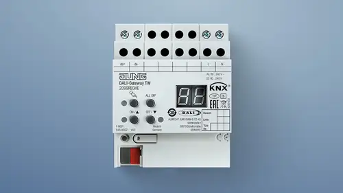 Dali gateway against a blue background