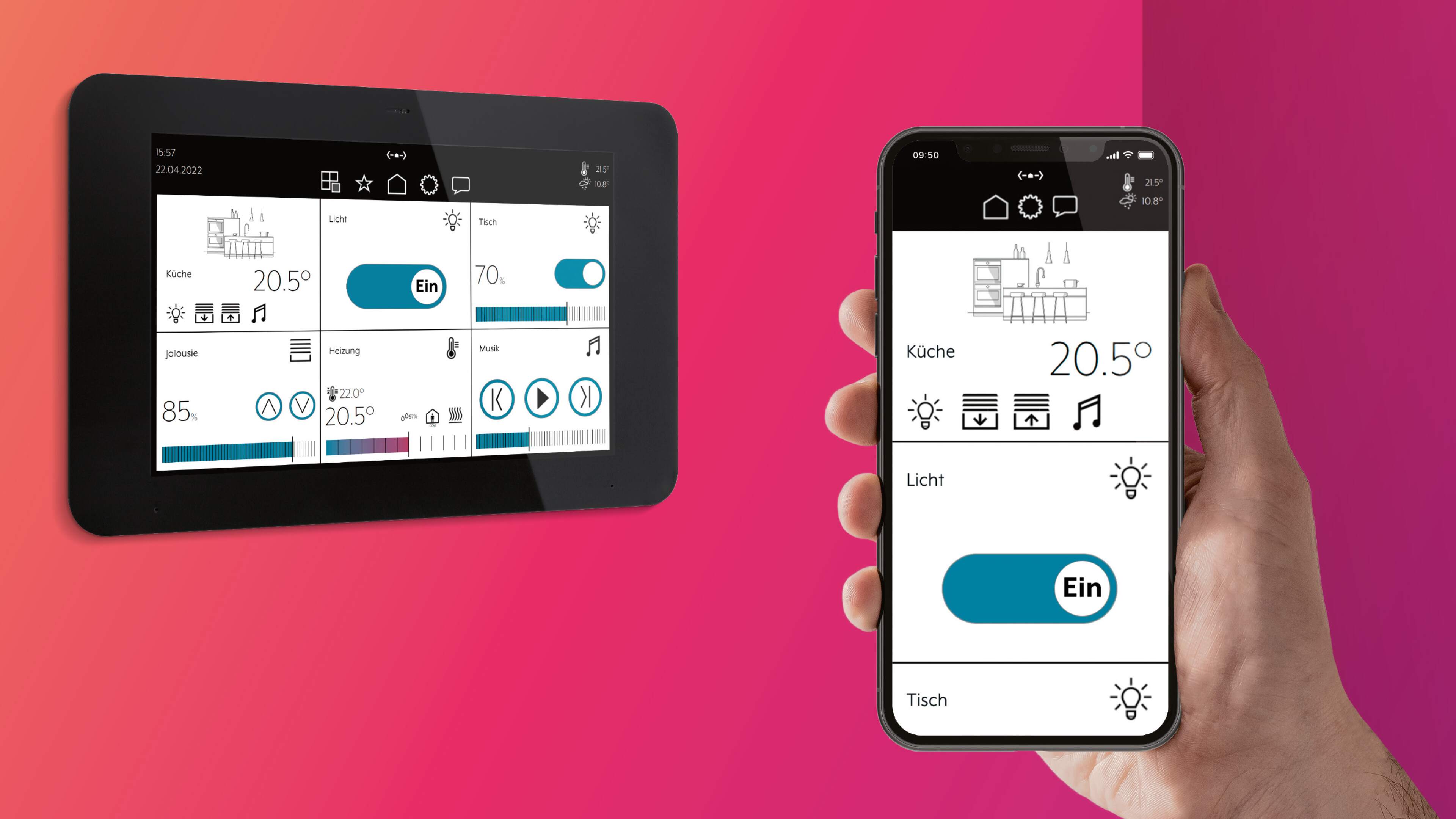 Smart Panel 8 – die smarte Visualisierungslösung für KNX