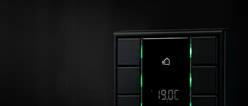 KNX Taster F 50  Steuerung von Funktionen im KNX System