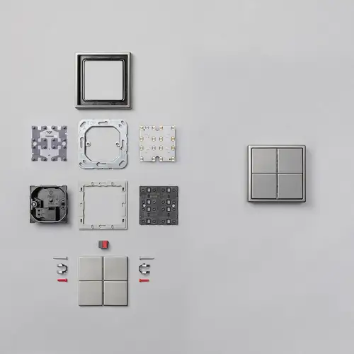 Push-buttons from JUNG are valued worldwide as a guarantee of high and reliable quality.