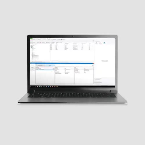 ETS App IPS-Remote in the application on a laptop screen.