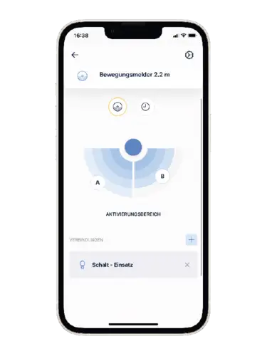 JUNG HOME App, vista do ecrã no IPhone