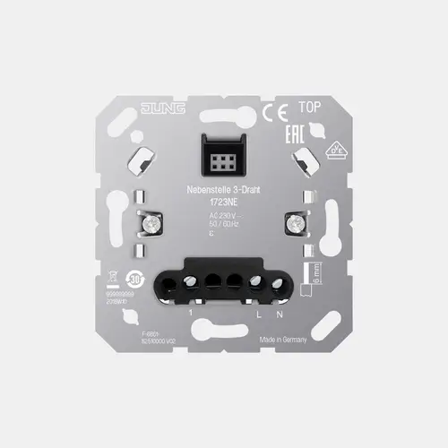 Unidad de ampliación JUNG HOME de 3 hilos, fuente de alimentación