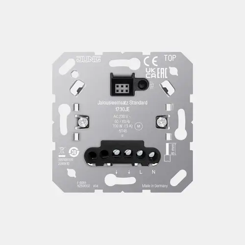 JUNG HOME inserto ciego estándar, sin entrada de unidad de ampliación