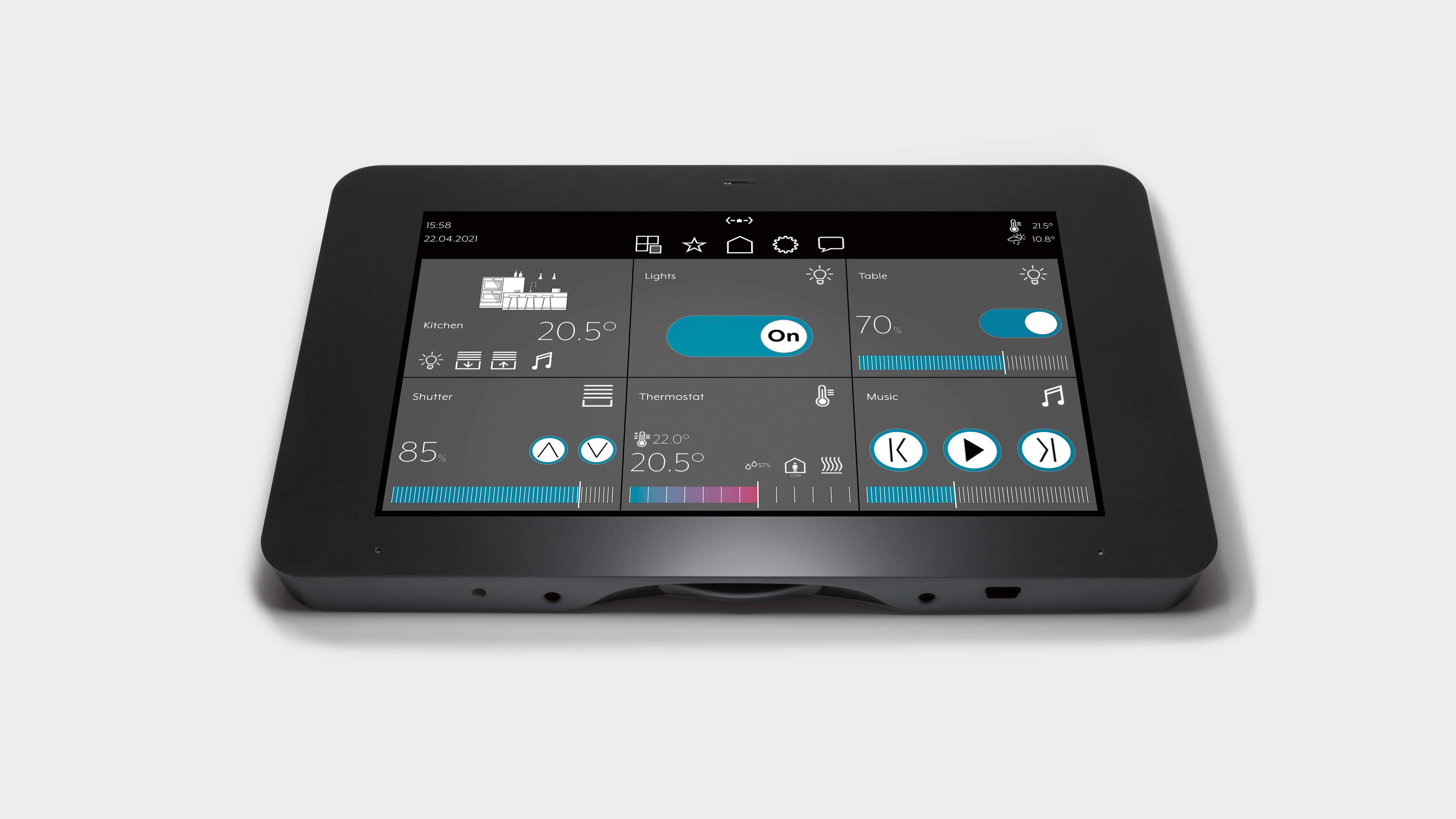 Smart Panel 8 – the smart visualisation for KNX
