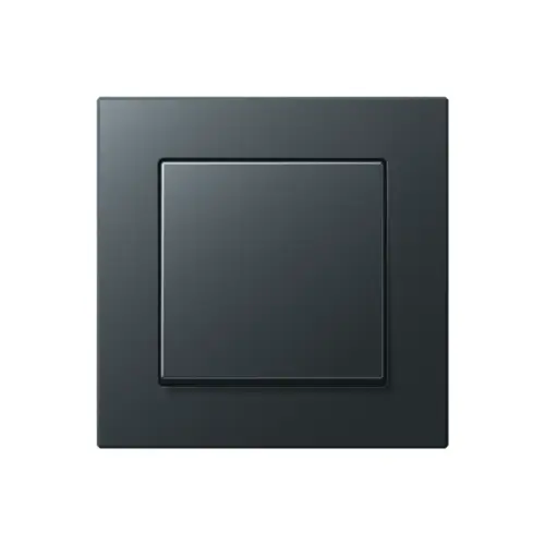 Push-button in the A CREATION range in matt anthracite