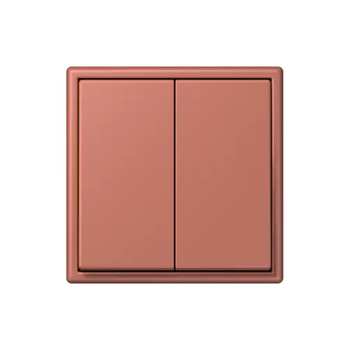 EnOcean wall-mounted radio transmitter in the LS 990 programme in Les Couleurs® Le Corbusier