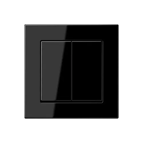 Friends of Hue wall-mounted radio transmitter in series A in black.