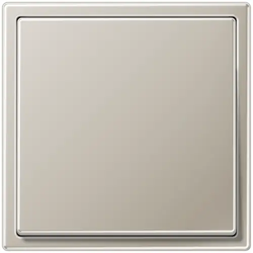 Stainless steel push-button in the LS 990 programme