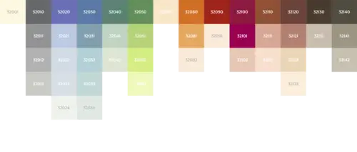 Les Couleurs® Le Corbusier timeless colour palette