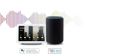 Visualisierung Sprachsteuerung von Gebäudefunktionen