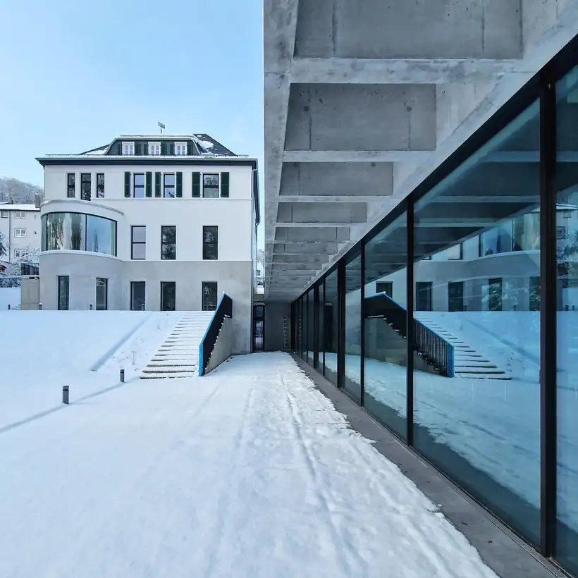 Gründervilla in Schalksmühle, Detailansicht des Pavillons.