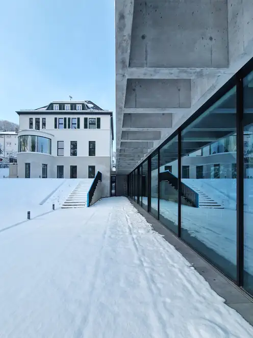 Gründervilla in Schalksmühle, Detailansicht des Pavillons.