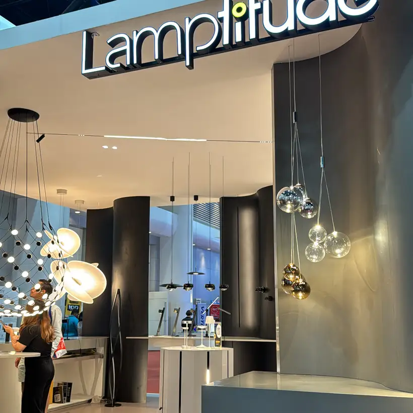 Lamptitude fair trade stand at Architect Expo 