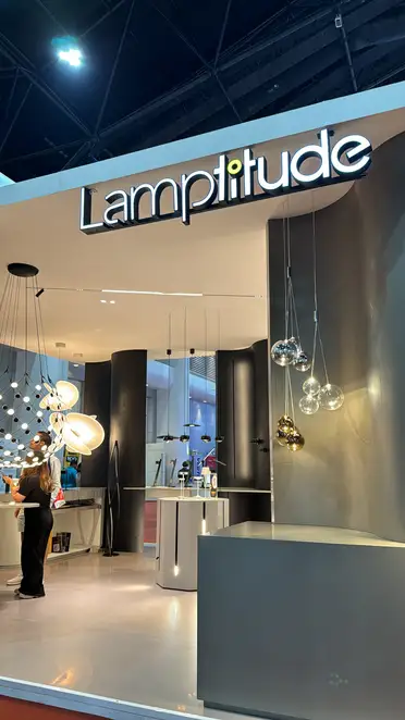 Lamptitude fair trade stand at Architect Expo 