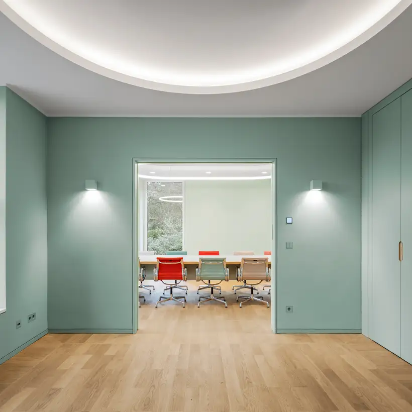 Besprechungsraum der JUNG Gründervilla 