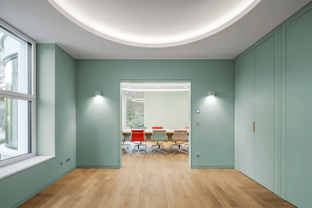 Besprechungsraum der JUNG Gründervilla 