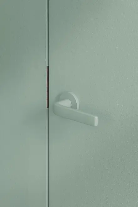 FSB + Les Couleurs® Le Corbusier Türbeschläge in der JUNG Gründervilla