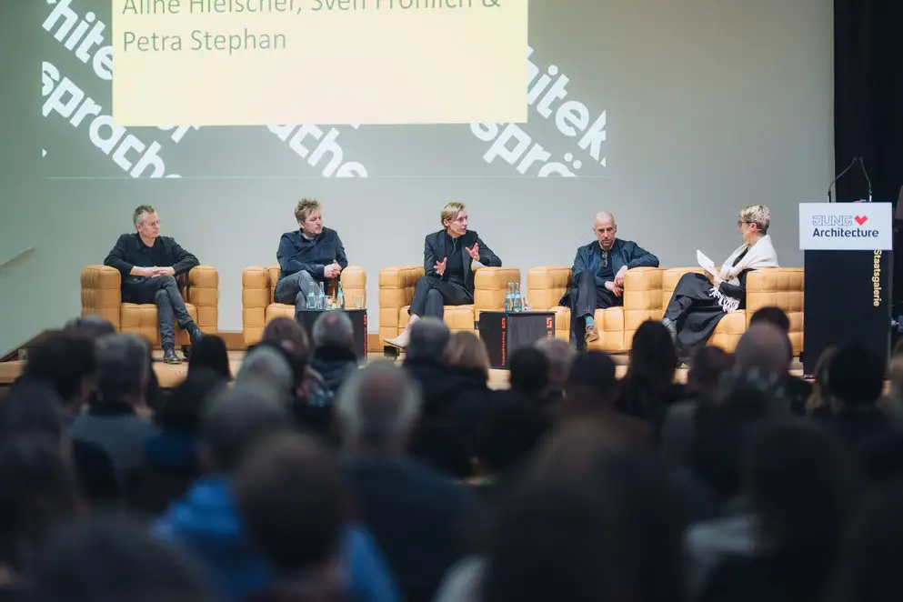 Architekturgespräche in Stuttgart 2025, Podiumsdiskussion vor Publikum