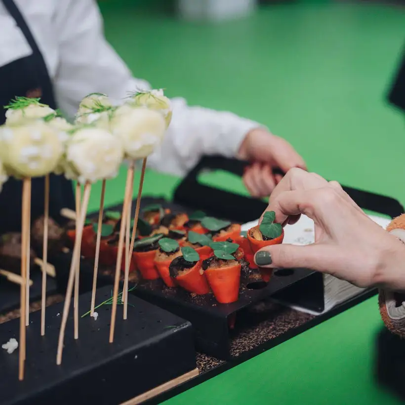 Architekturgespräche in Stuttgart 2025, Fingerfood