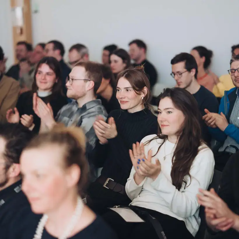 Architekturgespräche in Dresden 2025, Beifall gebendes Publikum