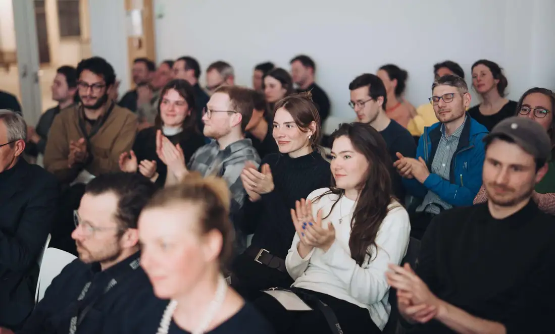 Architekturgespräche in Dresden 2025, Beifall gebendes Publikum