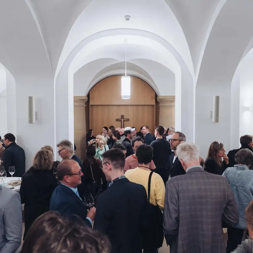 Architekturgespräche in Dresden 2025, Get-together in Gewölbesaal