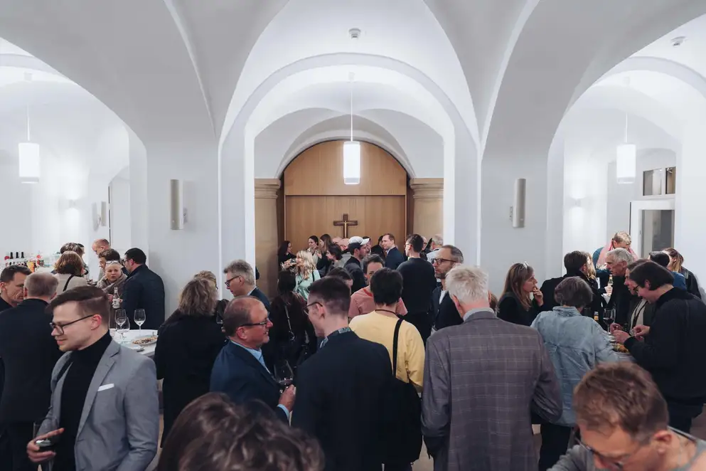 Architekturgespräche in Dresden 2025, Get-together in Gewölbesaal