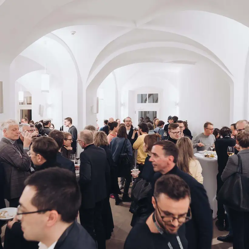 Architekturgespräche in Dresden 2025, Get-together im Gewölbesaal
