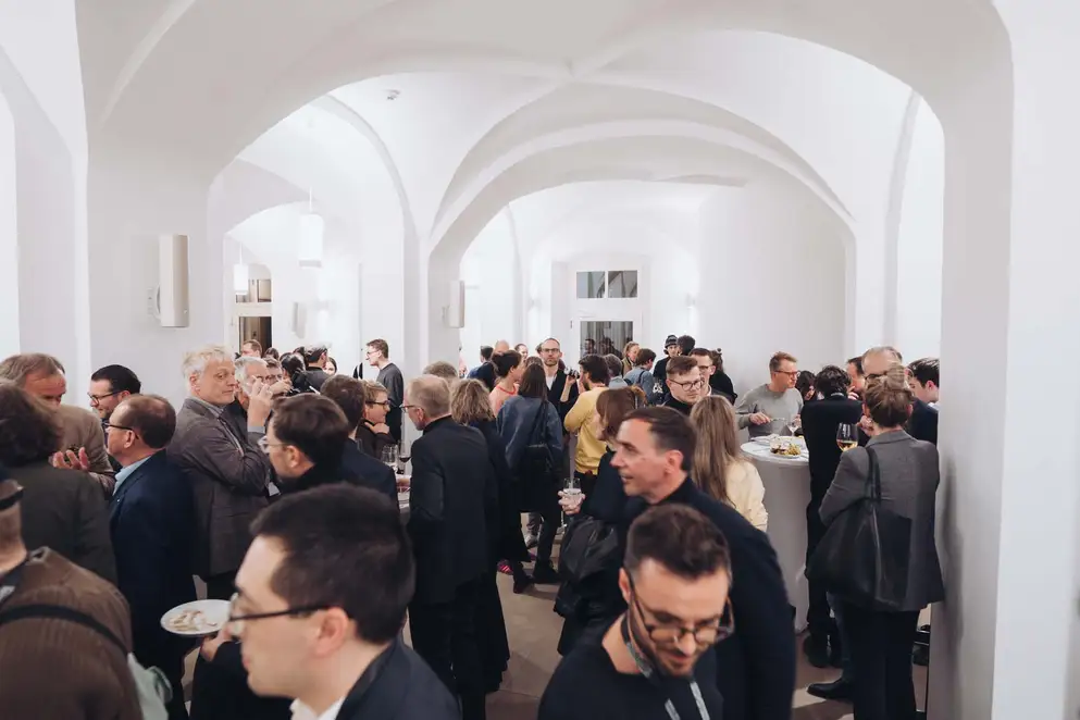 Architekturgespräche in Dresden 2025, Get-together im Gewölbesaal