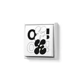 JUNG Unique & IFG LS 990 Schalter in Alpinweiß mit der Aufschrift "Ok! Ok!"