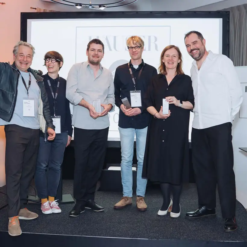 Elbgespräche 2025 / HÄUSER AWARD - Preisträgerinnen und -träger gemeinsam auf Bühne