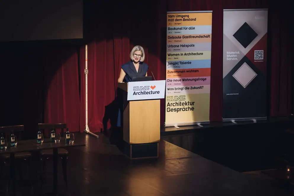 Architekturgespräche in Berlin 2025, Anmoderation durch Wiebke Becker