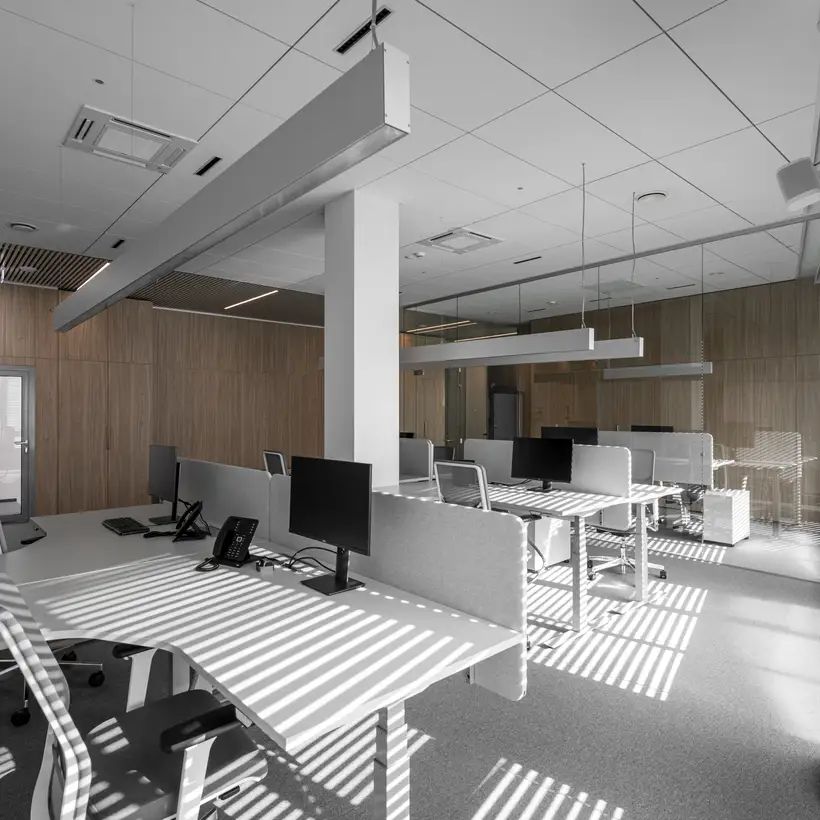 Im JUNG Vilnius Office ist das Büro der Zukunft bereits Realität