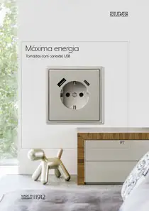 Tomadas com conexão USB