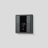 KNX room controller in the range LS 990 in anthracite