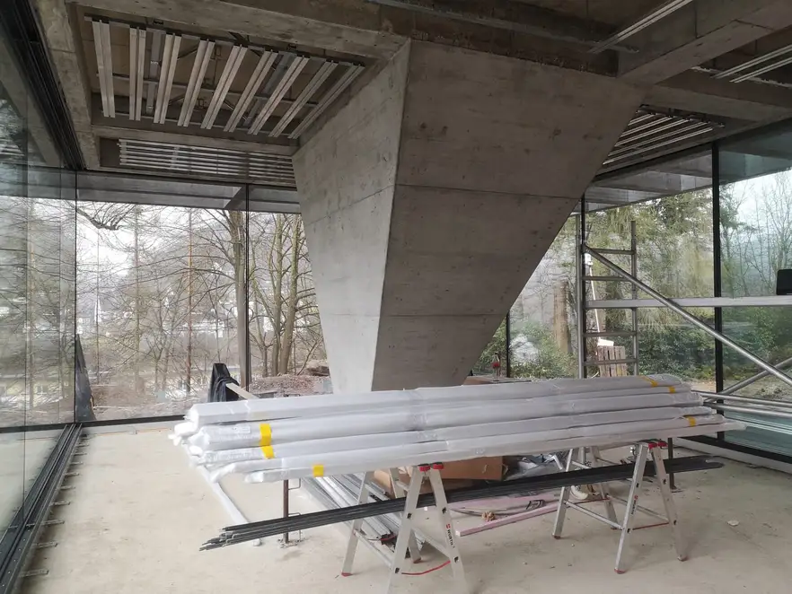 Ausbau der Gründervilla in Schalksmühle, Detailansicht.