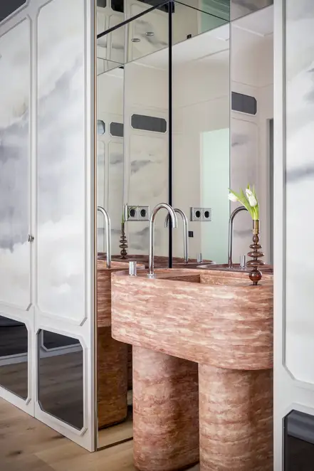 JUNG Brandstore Madrid, Badezimmer-Ambiente