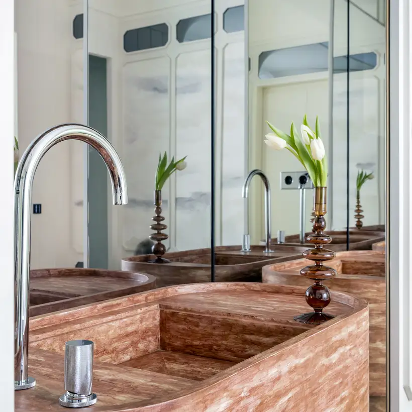 JUNG Brandstore Madrid, Badezimmer-Ambiente