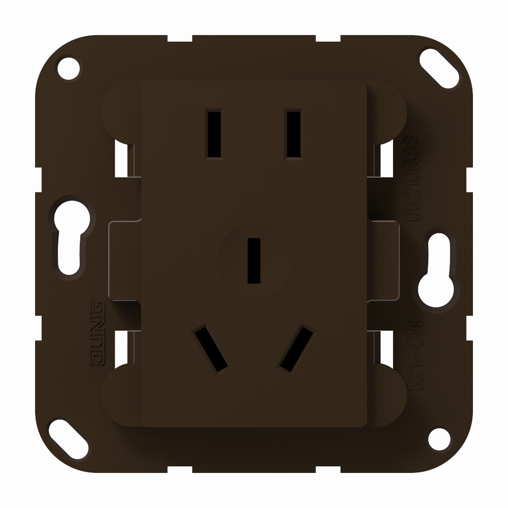 Socket insert, Chinese system, 2P+E and 2P | 2521-5 CN BR