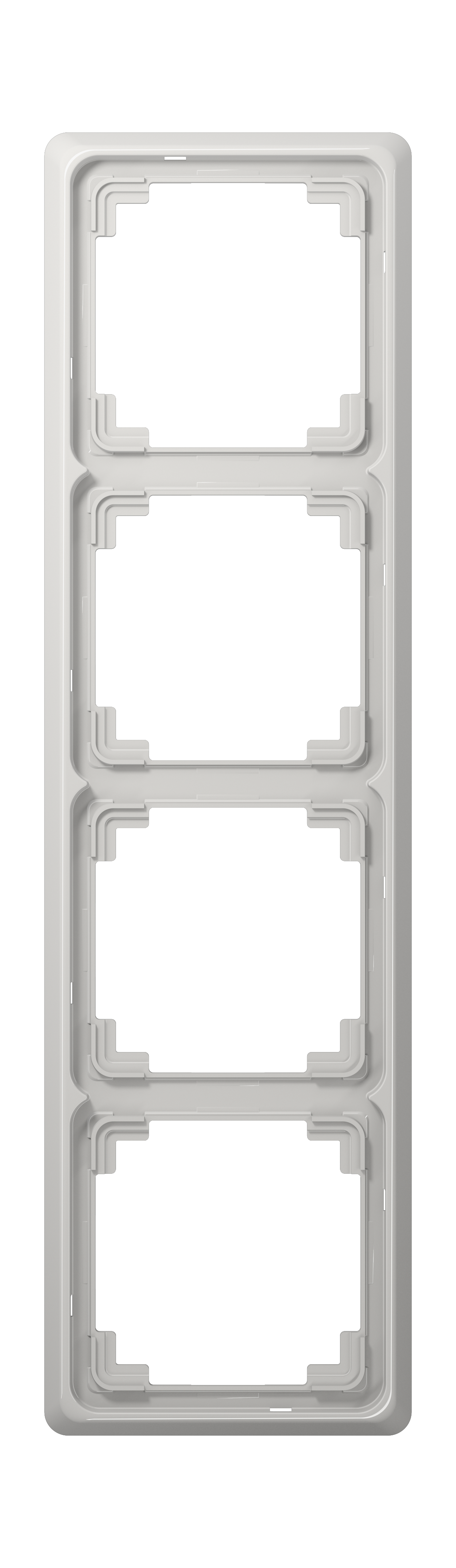 Frame 4-gang, light grey | CDP 584 LG