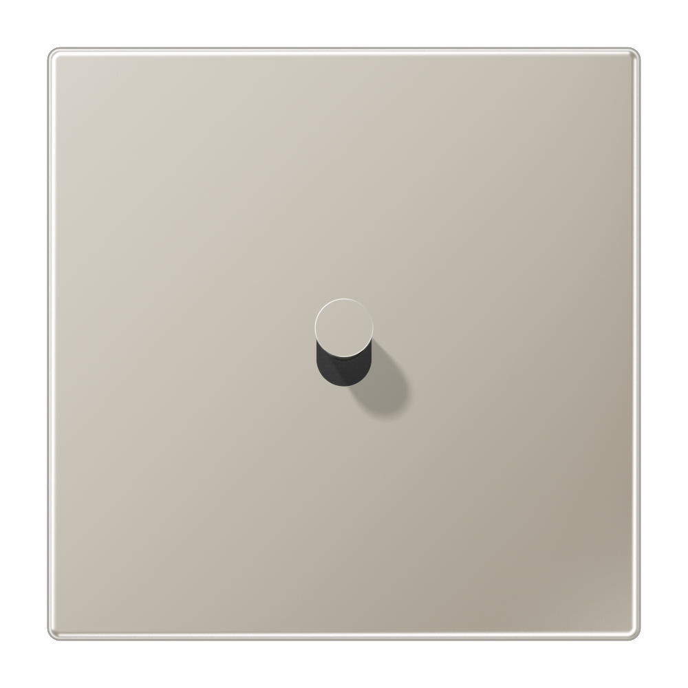 Centre plate with toggle lever 