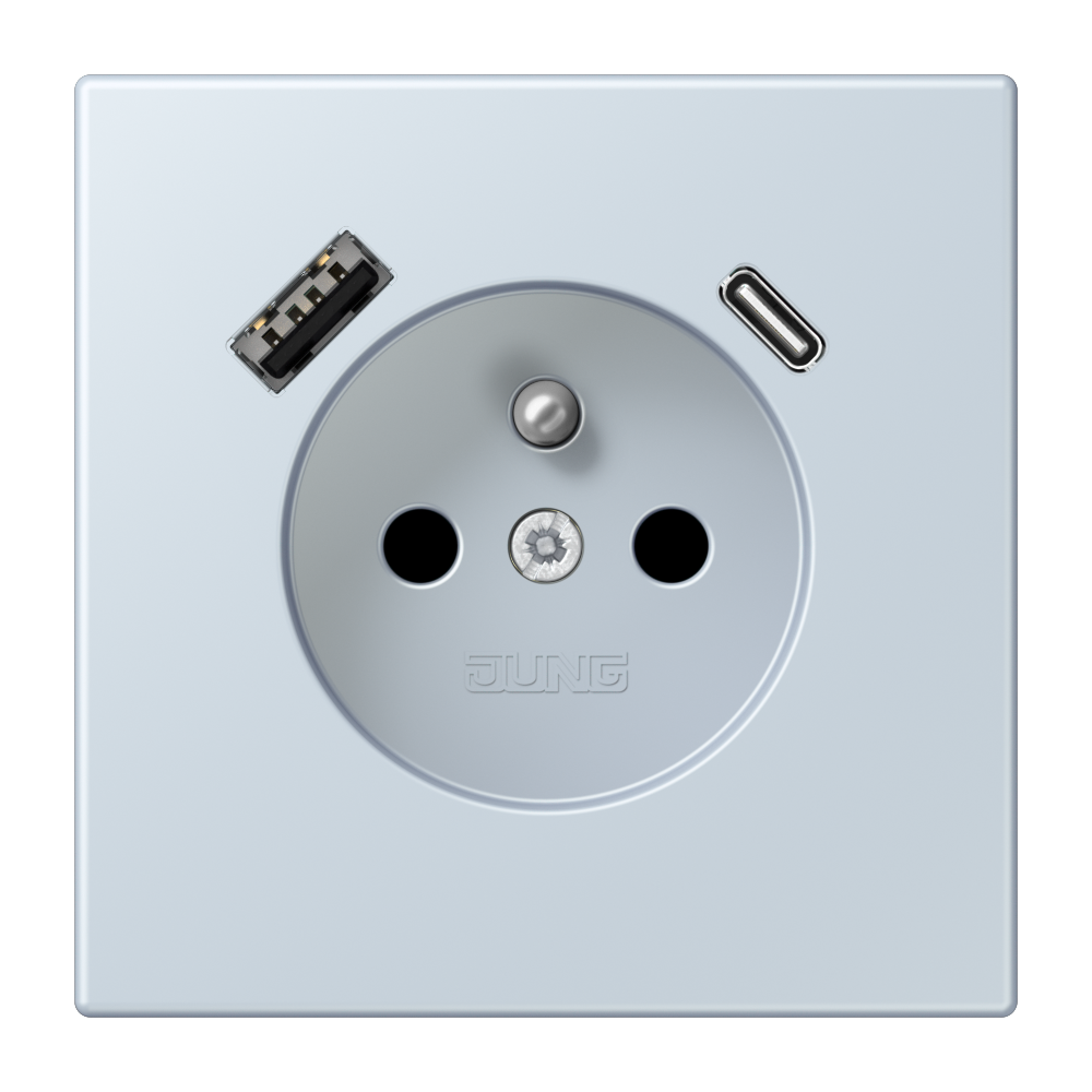 Presa Jung SCHUKO, 16 A 250 V ~, coperchio ribaltabile
