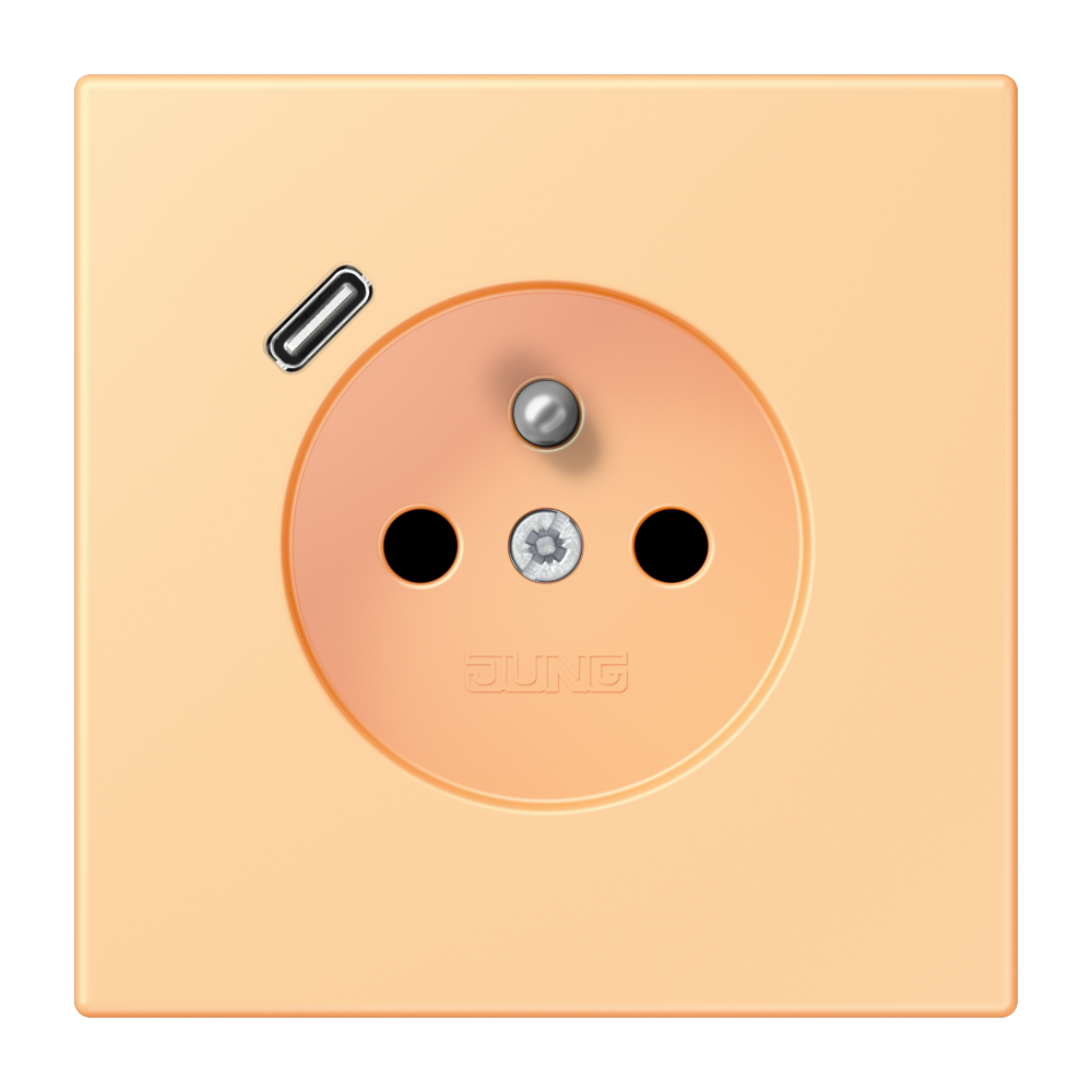 Steckdose, französisch/belgisches System mit USB-Ladegerät, Safety+ ... Steckdose, französisch/belgisches System mit USB-Ladegerät, Safety+ ...
