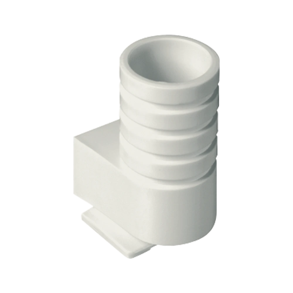 Cable inlet, for pipes with outside Ø 16 mm, ivory