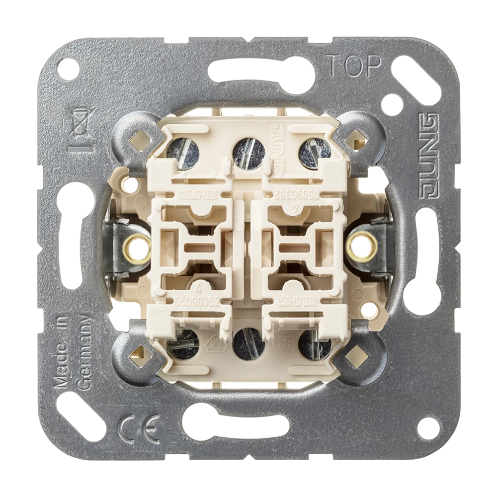 Impulsdrukker 2-voudig, 2 wissel, 10 A 250 V ~